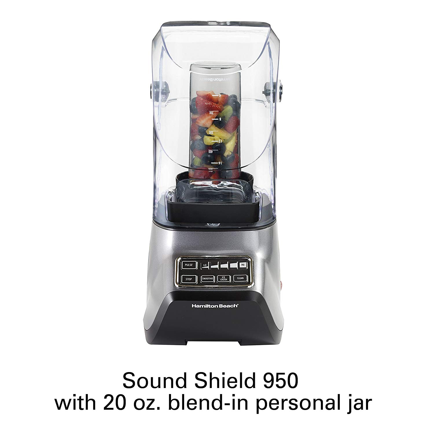 Hamilton Beach Sound Shield 950, Multi-blend, Smoothie Blender with  Personal Blender Bottle, New, 53602 