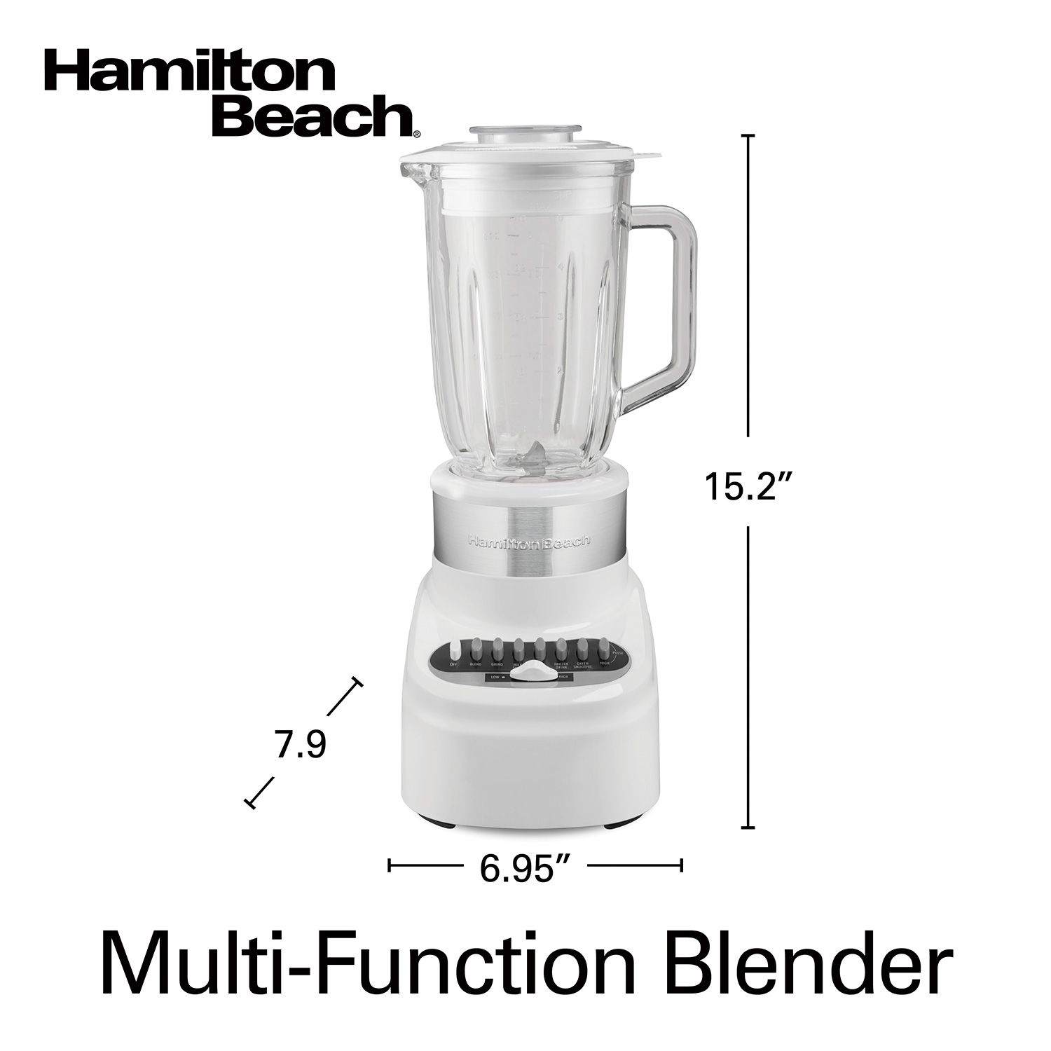 Hamilton Beach Wave Crusher Multi-Function Blender - 700 Watts - Dutch Goat